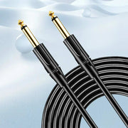 Audio Cable 3m 6m 10m Elastic PVC 6.35mm 1/4" Guitar Cable Straight to Straight for Electric Instruments