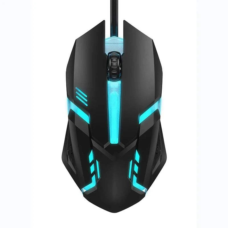 USB Optical Wired Colorful LED Gaming Mouse For Desktop Laptop PC Computer factory direct sales