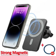 15W Magnetic Wireless Car Charger for iPhone
