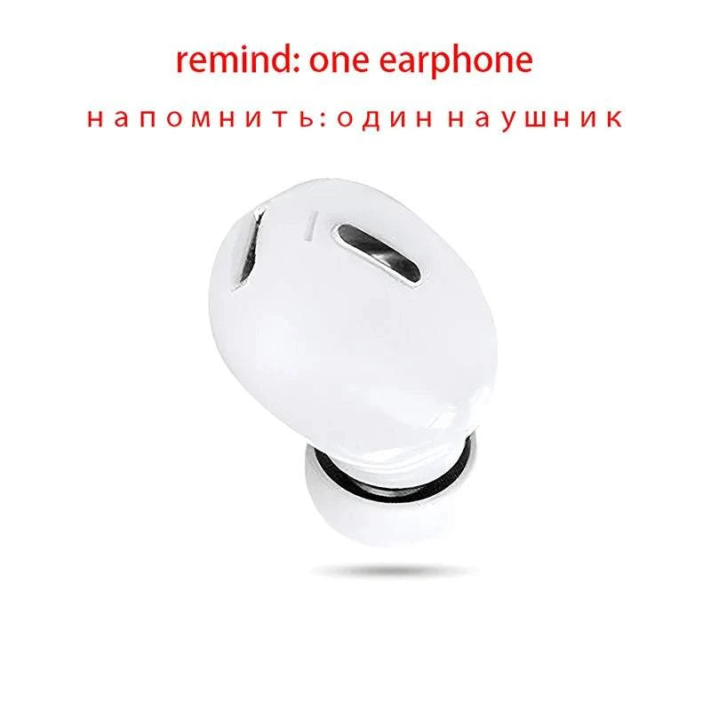 New Wireless Earphones Bluetooth 5.0 Headphones With Mic in-Ear Sports Waterproof TWS Earbuds Bluetooth Handsfree Single Headset