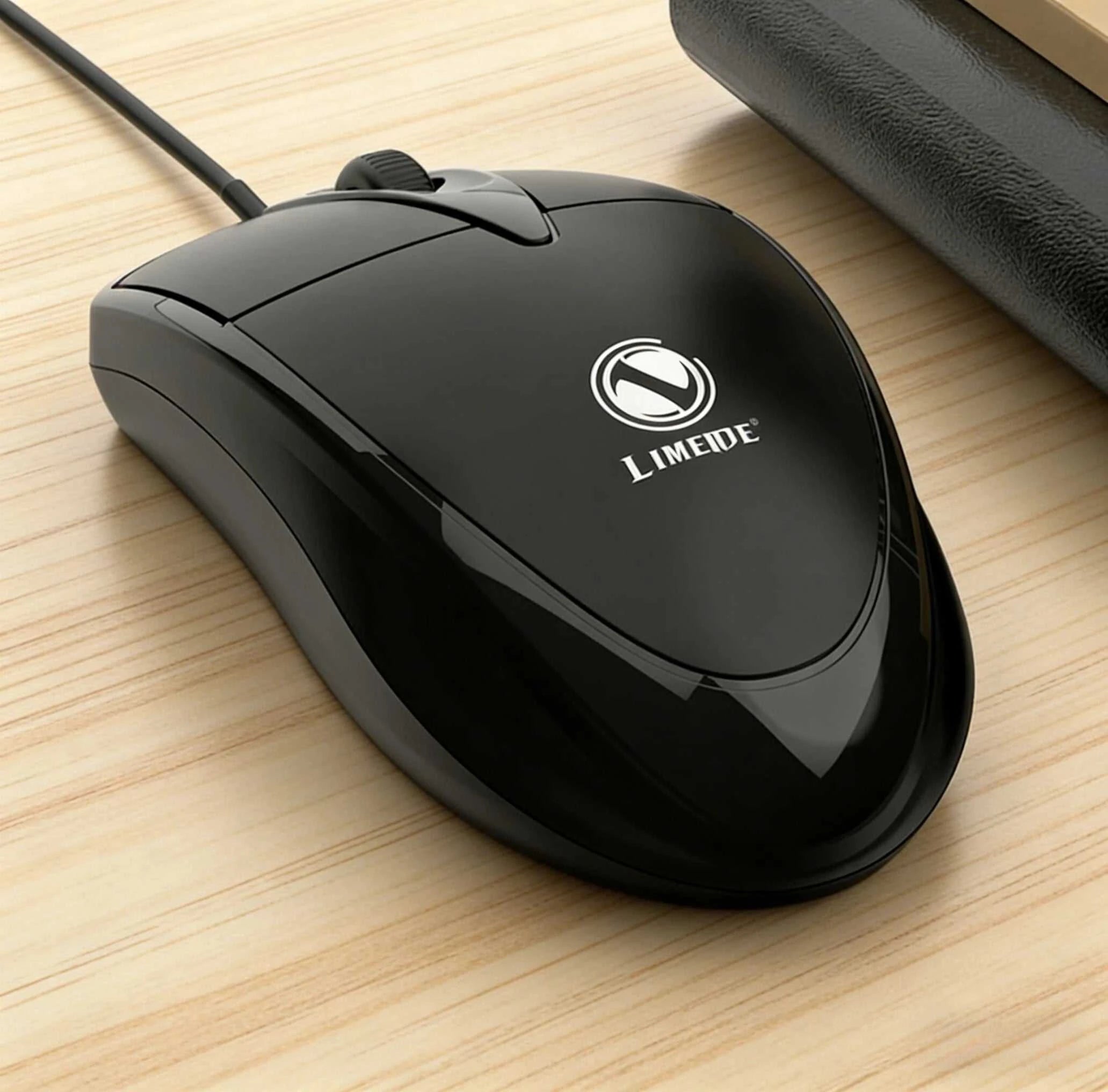 301 Wired Mouse Office Gaming Desktop Computer Laptop Business Mouse USB Optical Mouse Mice for Office Home Use