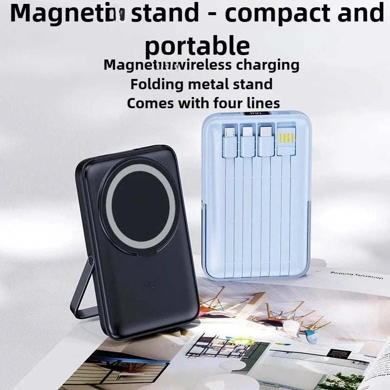 Magnetic Power Bank 10000mAh/20000mAh Wireless Charger 20W Fast Charging Portable External Battery Pack For iPhone For Android