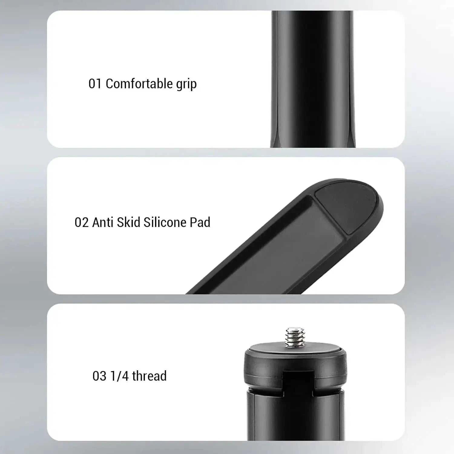Mini Tripod for DJI Osmo Pocket 3 Desktop Stand Stabilizer Holder for Insta360 X3 Pocket 3 Pocket 2 Gimbal Tripod Accessories