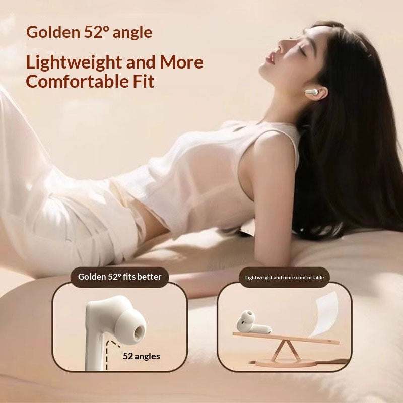 Wireless Bluetooth Noise-canceling Semi-in-ear Sports Earbuds