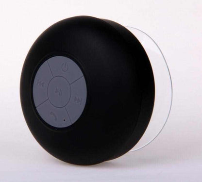 Mini waterproof Bluetooth speaker in multiple colors with USB charging and call function