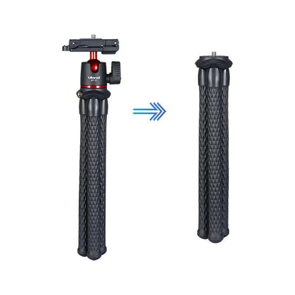 Portable Versatile Tripod for Smart Phone DSLR Camera Octopus Tripod Phone Holder Mount Phone Clip Flexible 360 Degree Ballhead