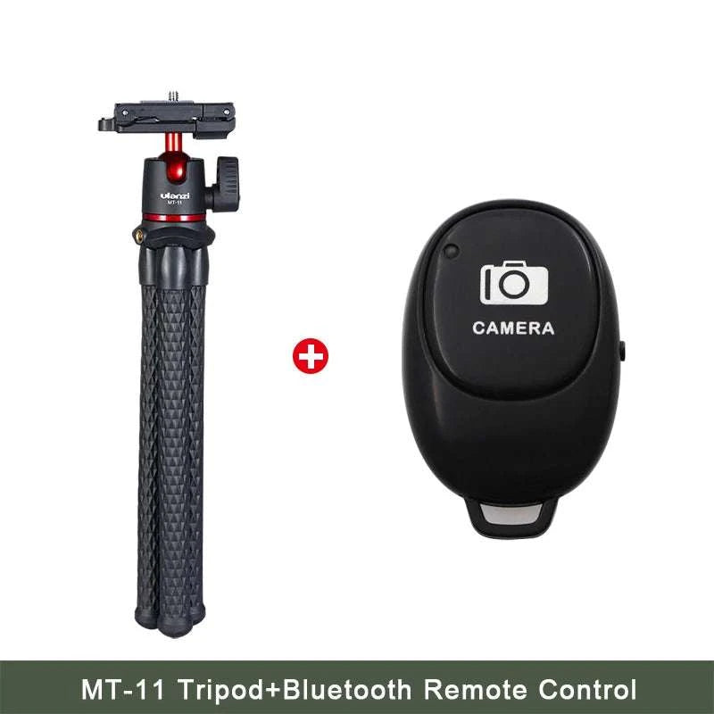 Portable Versatile Tripod for Smart Phone DSLR Camera Octopus Tripod Phone Holder Mount Phone Clip Flexible 360 Degree Ballhead