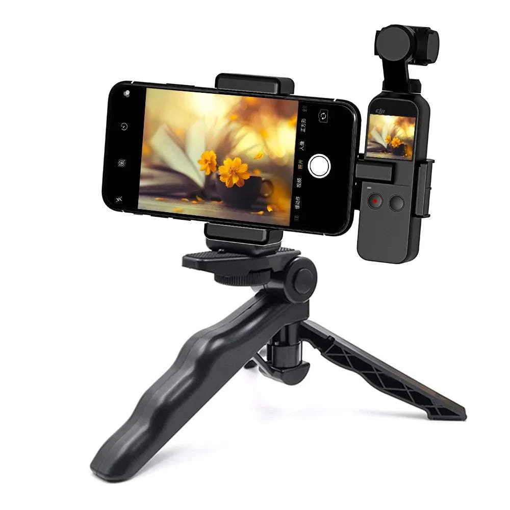 Mobile Phone Securing Clip Bracket Mount Desktop Tripod for DJI Osmo Pocket Phone Clip Holder Handheld Gimbal Camera Accessories