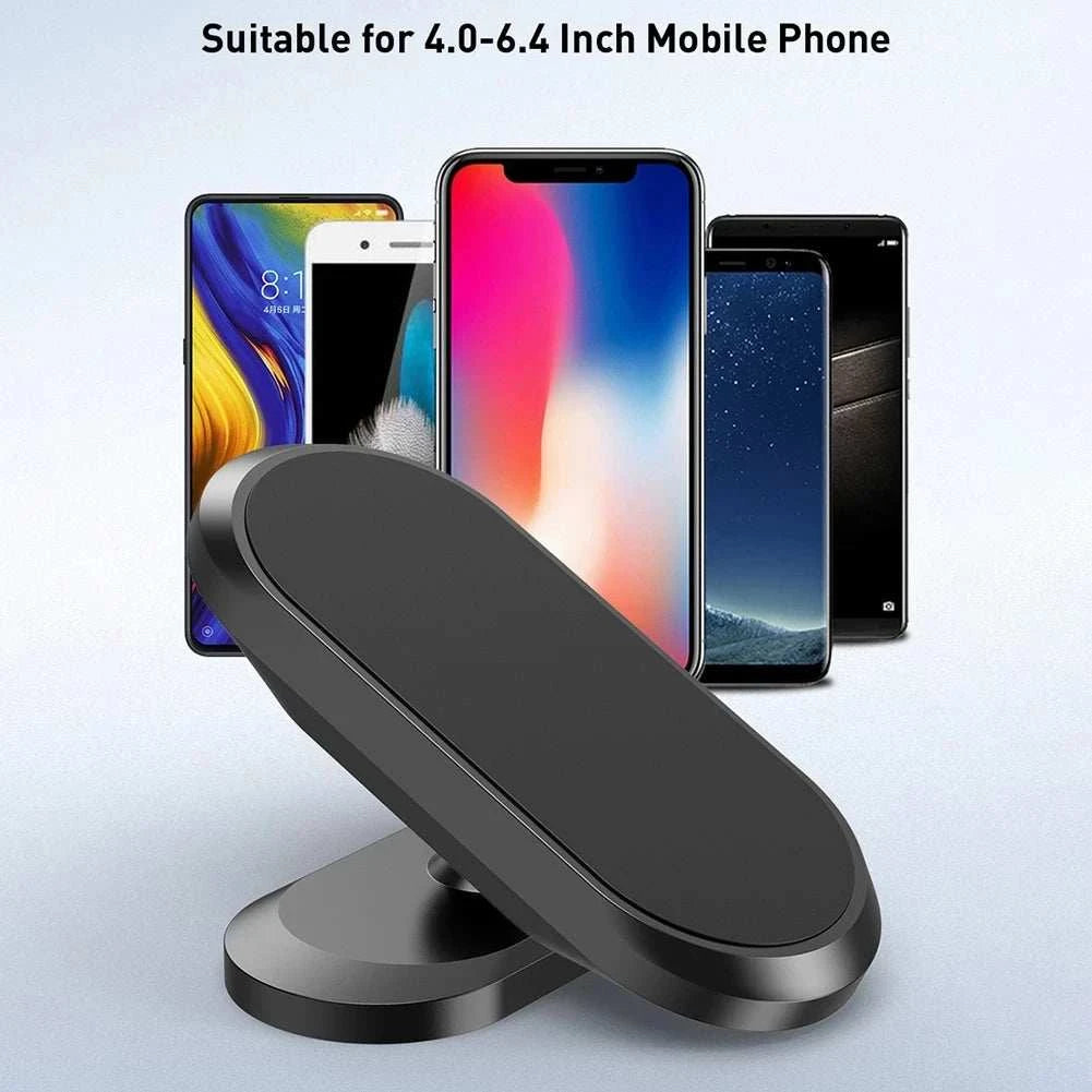 Magnetic Car Phone Holder Dashboard Magnet Phone Stand For iPhone Max Xiaomi Zinc Alloy Magnet GPS Car Mobile phone Mount