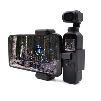 Mobile Phone Securing Clip Bracket Mount Desktop Tripod for DJI Osmo Pocket Phone Clip Holder Handheld Gimbal Camera Accessories