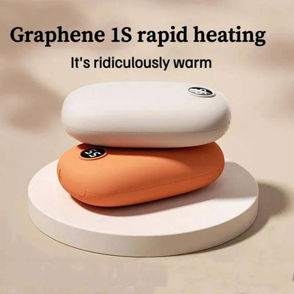 10000mAh Portable Hand Warmer USB Rechargeable 2-In-1 Power Bank Winter Electric Heater Warmer For Cold Weather