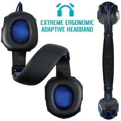 3.5mm Wired Gaming Headphones Game Headset Noise Cancelling Earphone with Microphone Volume Control for PS4 PS5 Play Xbox Laptop