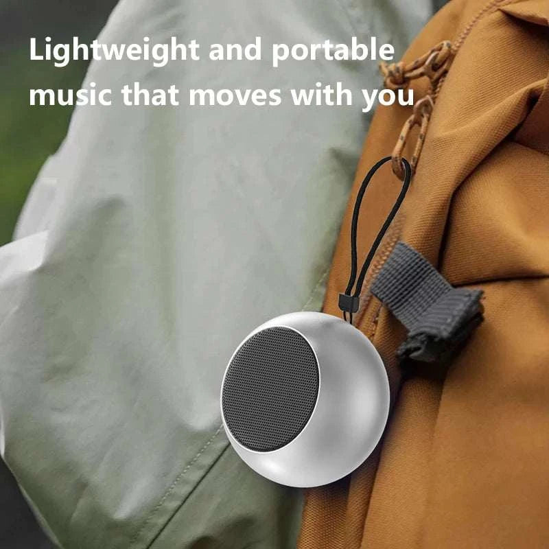New Wireless Bluetooth Speaker with Metal Body Subwoofer High Volume Mini Powerhouse Speaker for Home Users