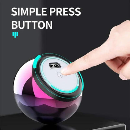 Mini Bluetooth Speaker with Mic TWS Wireless Sound Box HiFi Music Cell Phone Tablet Metal Loud Speake Portable Subwoofer