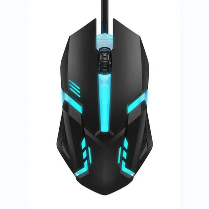 USB Optical Wired Colorful LED Gaming Mouse For Desktop Laptop PC Computer factory direct sales