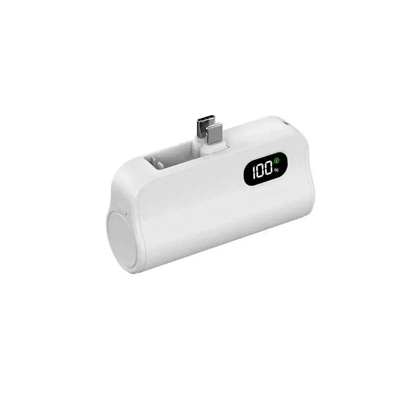 10000mAh Mini Power Bank Portable Charger Mobile Phone External Battery Capsule Powerbank for IPhone Huawei Xiaomi Built in Plug