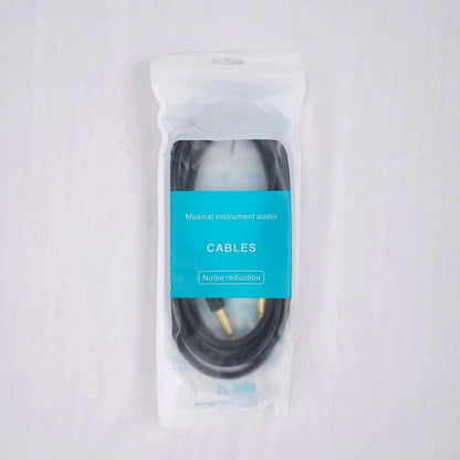 Audio Cable 3m 6m 10m Elastic PVC 6.35mm 1/4" Guitar Cable Straight to Straight for Electric Instruments