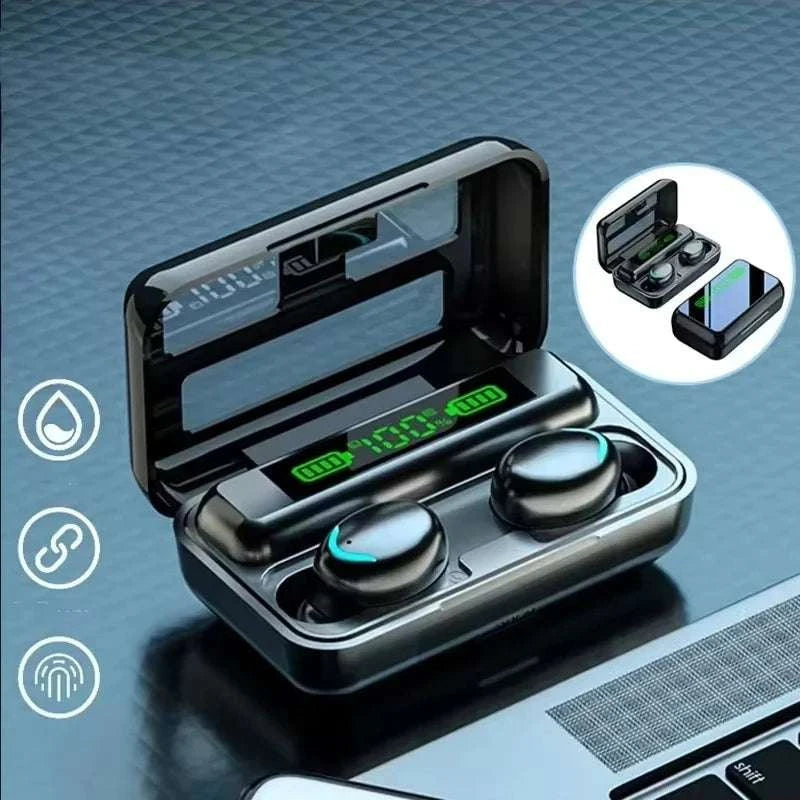 TWS Earphone Bluetooth 5.0 Wireless Headphones HiFi Stereo Sports Waterproof Earbuds Headset With Mic Handfree For iPhone Xiaomi