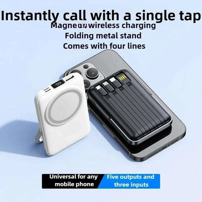 Magnetic Power Bank 10000mAh/20000mAh Wireless Charger 20W Fast Charging Portable External Battery Pack For iPhone For Android
