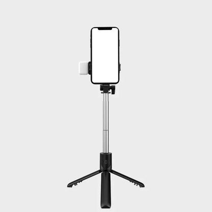 Phone Selfie Stick Tripod Bluetooth Remote Wireless Selfi Stick Phone Holder With Beauty LED Fill Light For Phone Live Streaming