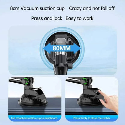 Suction Cup Phone Holder Windshield/Dashboard/Window, Universal Suction Cup Car Phone Holder Mount with Sticky Gel Pad, Compatib