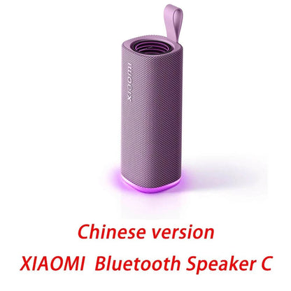 NEW Xiaomi Bluetooth Speaker C 18W Powerful Sound Speaker 3D Dazzling Lighting Waterproof and Dustproof Outdoor Speaker Portable