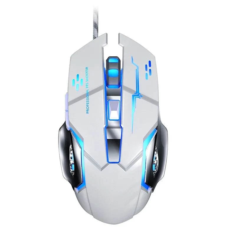 V6 Gaming Mouse Office Luminous Wired Mechanical Mouse