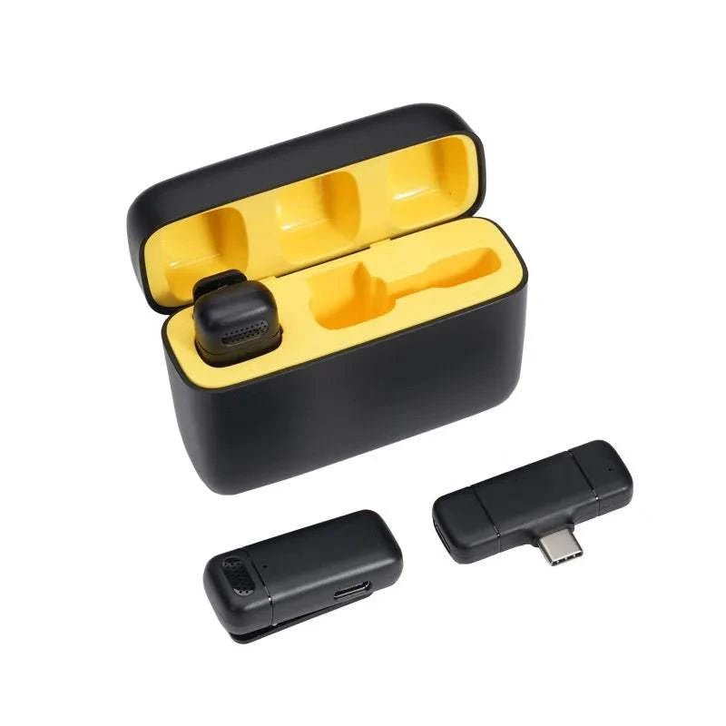 Portable Bluetooth Microphone K6 Wireless Lapel Microphone Speaker DJ MIC Gamer Gaming Phone Interview Youtube Live Streaming