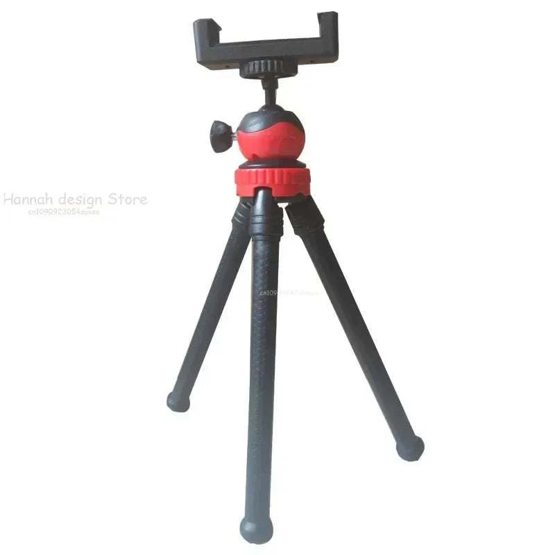 Flexible Octopus Tripod for Phone Camera DSLR 2in1 Design Tripod With Phone Holder Side Cold Shoe 1/4&
