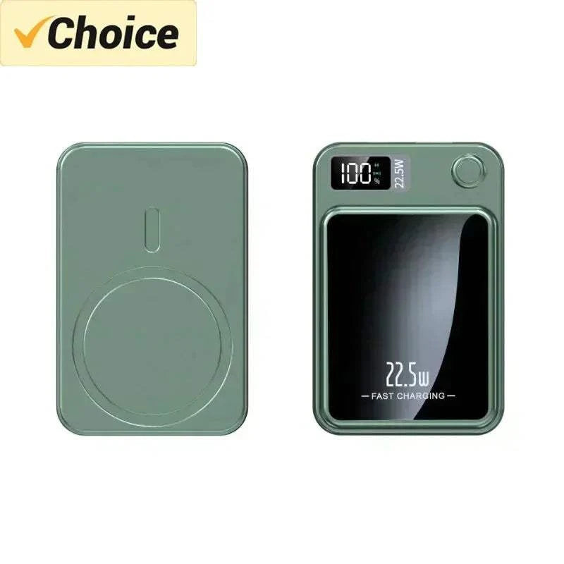 Magnetic Power Bank 50000mAh Large Capacity Wireless Fast Charging Suitable for iPhone Xiaomi Huawei universal mobile Power Bank