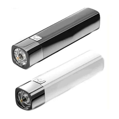 Mini Outdoor Lighting Power Bank Flashlight 3 Modes Portable 2 IN 1 Ultra Bright G3 Tactical LED Flashlight With USB Charging Ca