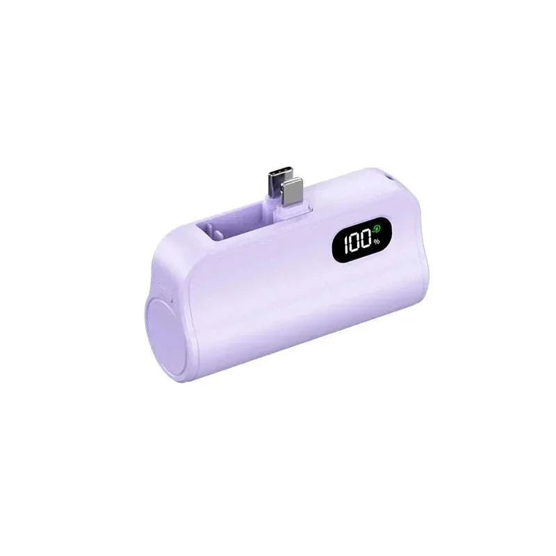 10000mAh Mini Power Bank Portable Charger Mobile Phone External Battery Capsule Powerbank for IPhone Huawei Xiaomi Built in Plug