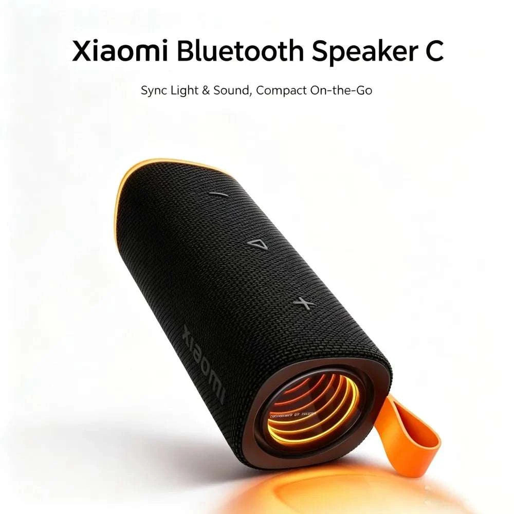 NEW Xiaomi Bluetooth Speaker C 18W Powerful Sound Speaker 3D Dazzling Lighting Waterproof and Dustproof Outdoor Speaker Portable
