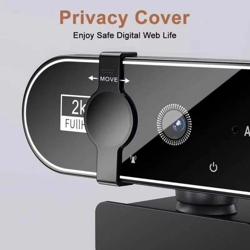 4K Webcam Video Camera 2K Autofocus Streaming Web Cam With Microphone Full HD 1080P Webcams for PC Computer Laptop